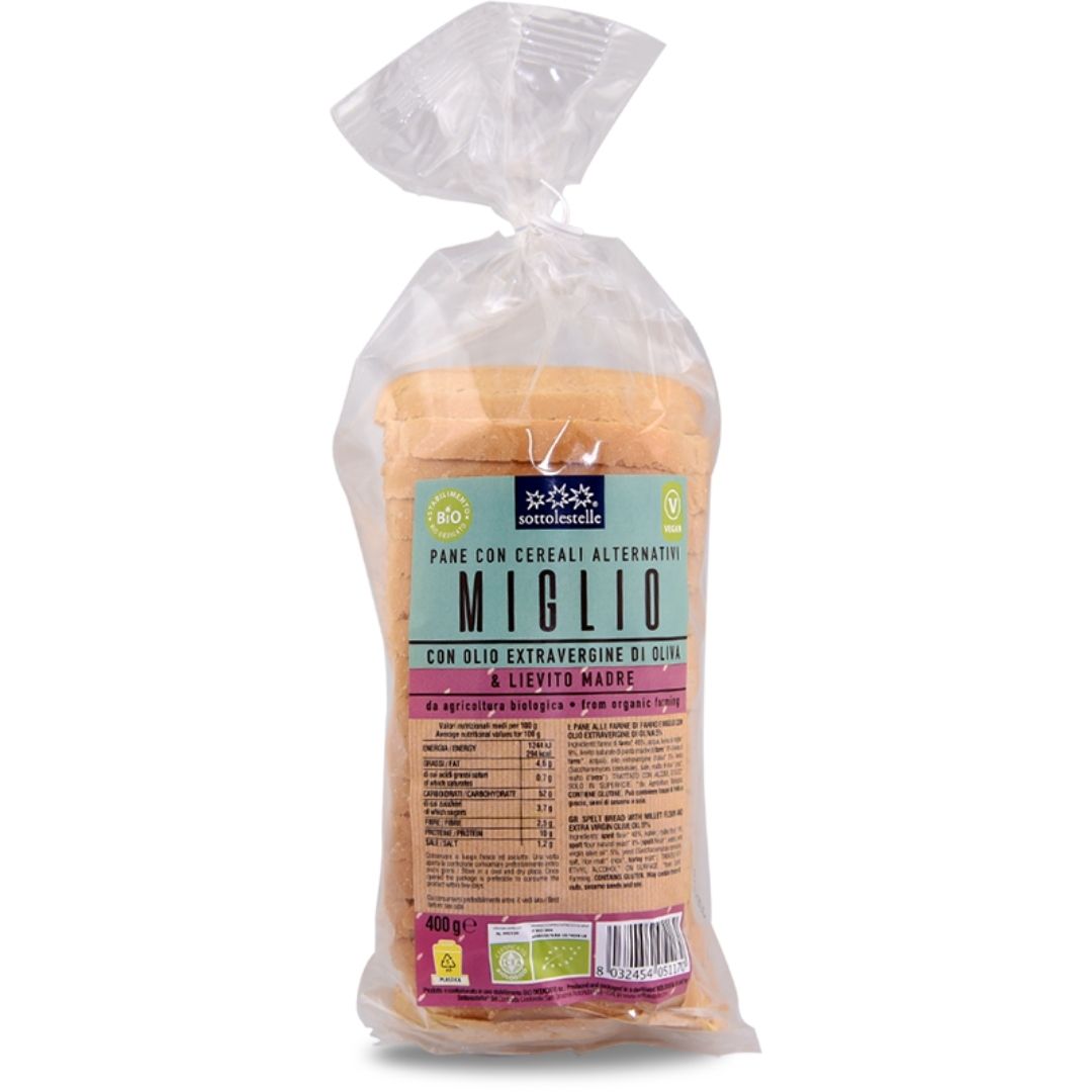 PANE BAULETTO AL MIGLIO SOTTOLESTELLE